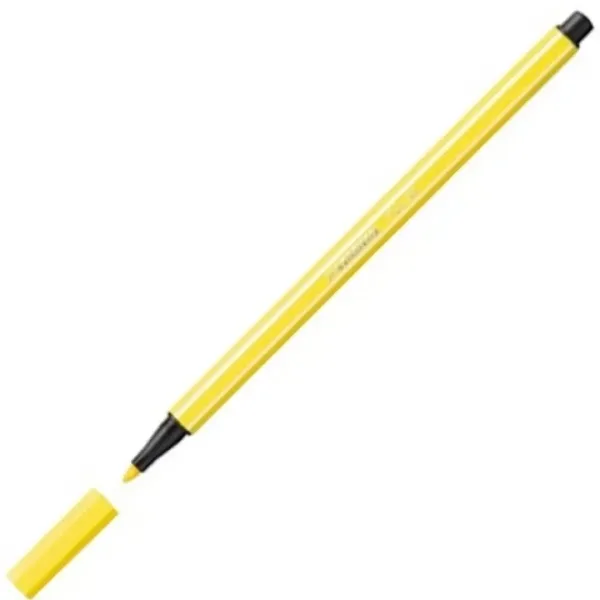 Stabilo: Pen 68 filcový popisovač v citronově žluté barvě, 1mm obrázek 2