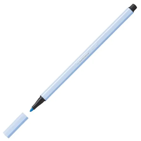 Stabilo: Pen 68 popisovač ledově modré barvy s 1mm špičkou. obrázek 2