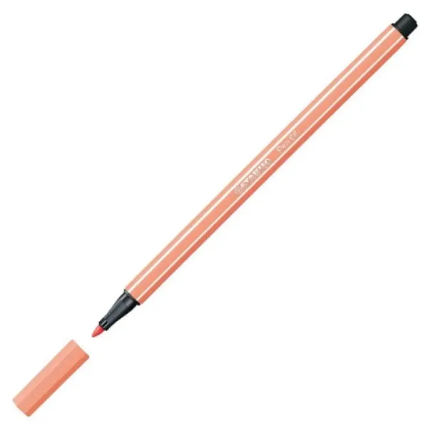 Stabilo: Pen 68 štětcový fix v barvě světlé pleti, 1mm obrázek 2