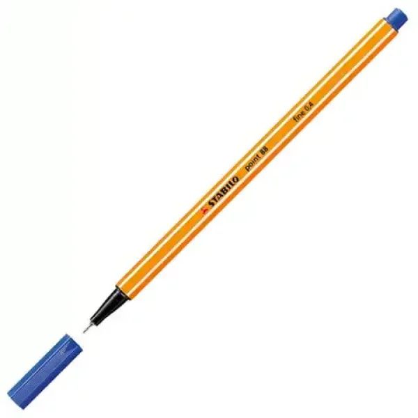 Stabilo: Point 88 fix s modrým inkoustem 0,4mm obrázek 2