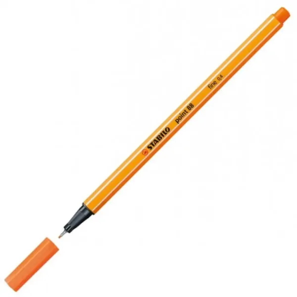 Stabilo: Point 88 fixka 0,4mm v bledě karmínové barvě obrázek 2