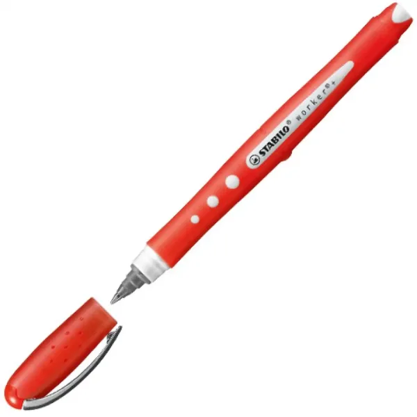 Stabilo: Worker+ Colorful červené rollerové pero 0,5mm obrázek 1