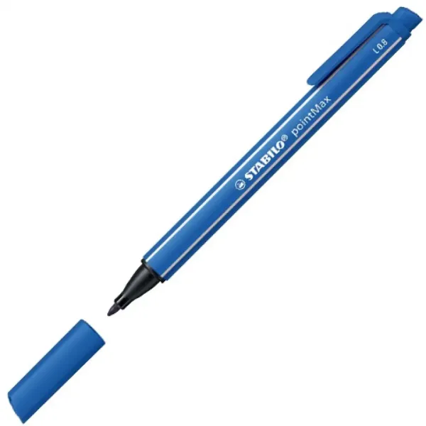 Stabilo: pointMax popisovač v mořské modré barvě 0,8mm obrázek 2