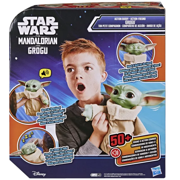 Star Wars: Action Buddy Grogu interaktivní plyšová figurka – Hasbro obrázek 3