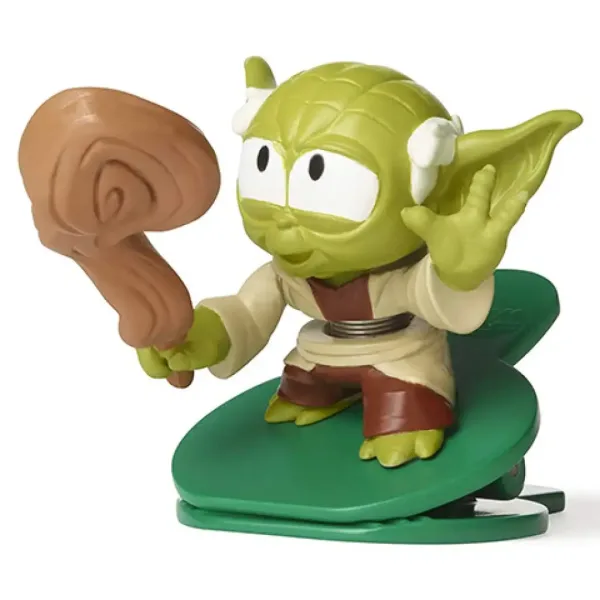 Star Wars Battle Bobblers R2-D2 vs Yoda sponka figura - Hasbro obrázek 4