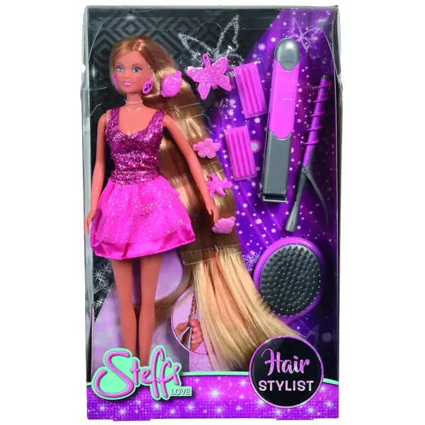 Steffi Love: Kadeřnická panenka s doplňky 29cm - Simba Toys obrázek 6