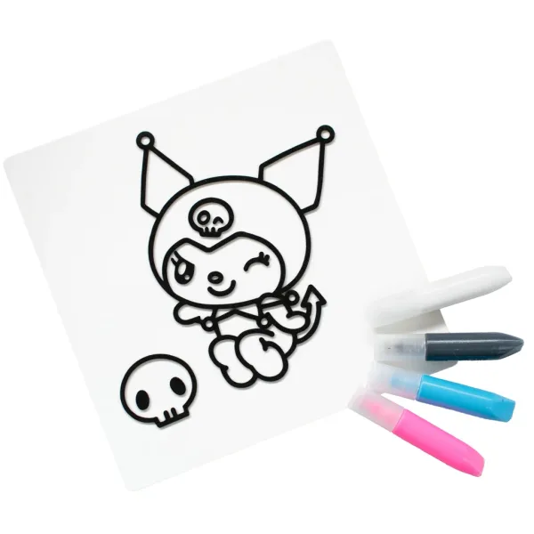 Sticker Art: Sada samolepek k vybarvení Hello Kitty, různé druhy, 1 ks – Comansi obrázek 5