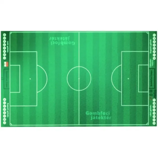 Stolní fotbal 55x90 cm, včetně sady dárkových týmových samolepek v obalu obrázek 2