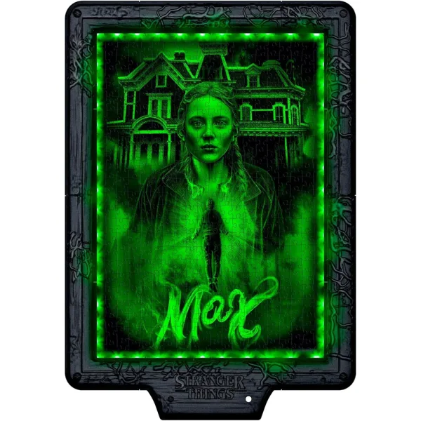 Stranger Things – Vecna’s Curse, puzzle s 520 dílky s rámem a RGB LED osvětlením – Clementoni obrázek 5