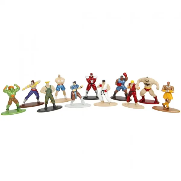 Street Fighter překvapení nano kovové figurky 1ks - Simba Toys obrázek 2