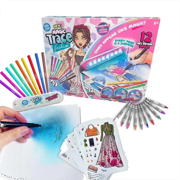 Studio Magic Trace: Zářící kreslení - módní kreativní hra obrázek 2
