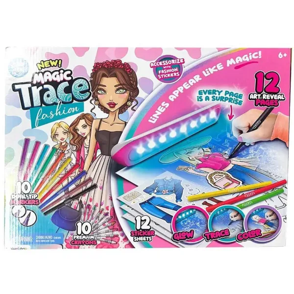 Studio Magic Trace: Zářící kreslení - módní kreativní hra obrázek 3