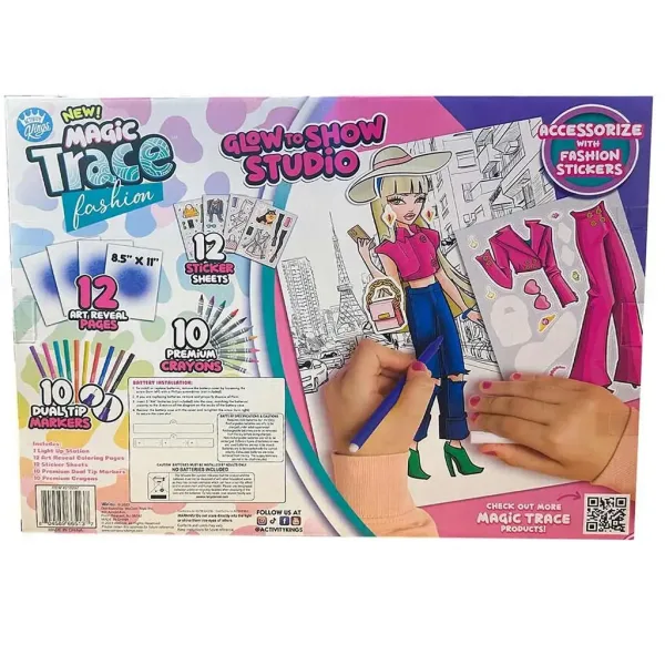 Studio Magic Trace: Zářící kreslení - módní kreativní hra obrázek 5