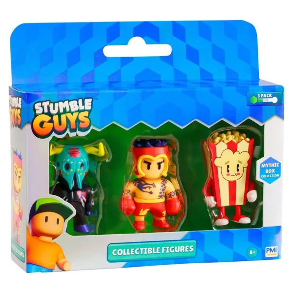 Stumble Guys balení 3ks mini figurek různé druhy, série 3, 1ks obrázek 2