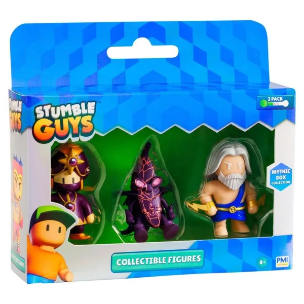 Stumble Guys balení 3ks mini figurek různé druhy, série 3, 1ks obrázek 4