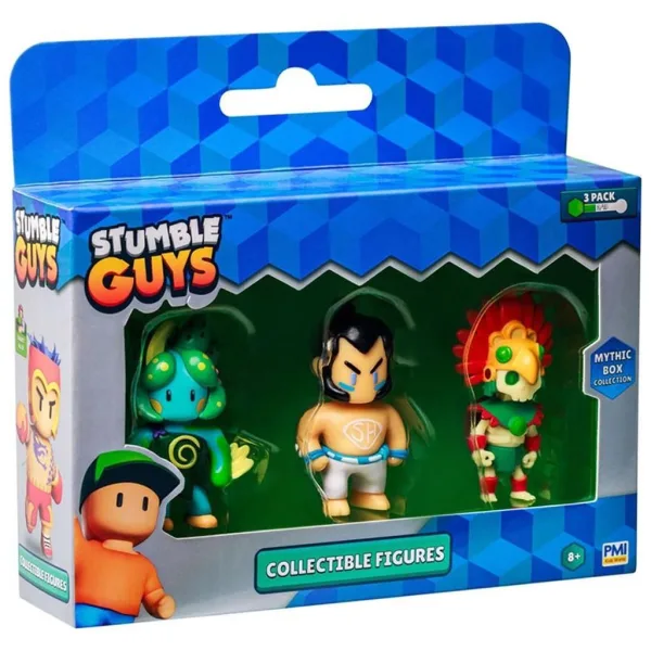 Stumble Guys balení 3ks mini figurek různé druhy, série 3, 1ks obrázek 5