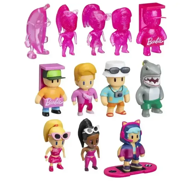 Stumble Guys x Barbie překvapení minifigurka v krabičce obrázek 2
