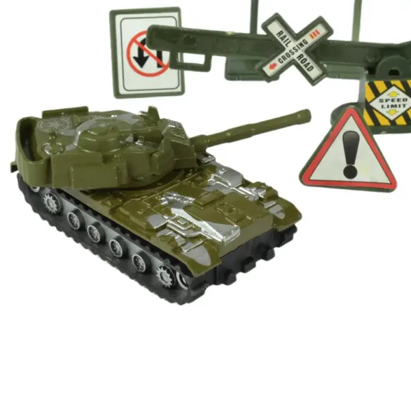 Super Army: Vojenská hračková sada s vozidly a doplňky v několika variantách 1ks obrázek 3