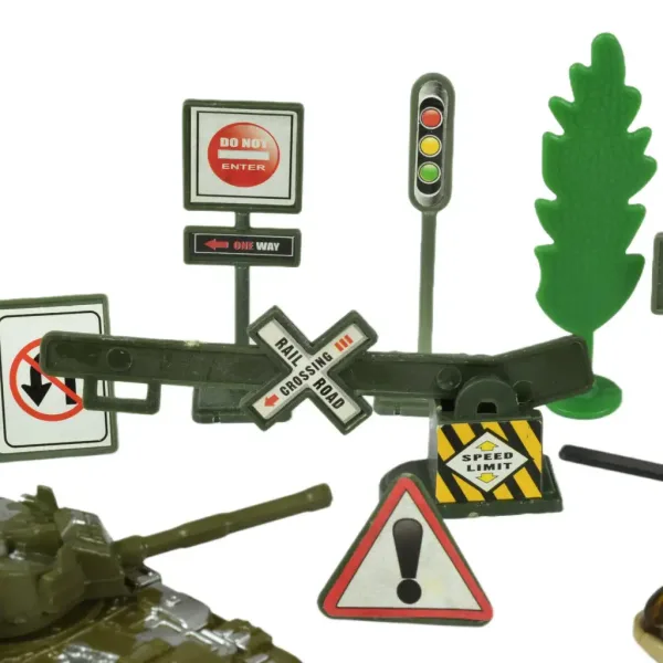 Super Army: Vojenská hračková sada s vozidly a doplňky v několika variantách 1ks obrázek 4