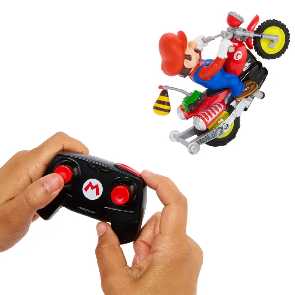 Super Mario Galaxie: RC dálkově ovládaná motorka z filmu - Mattel obrázek 3