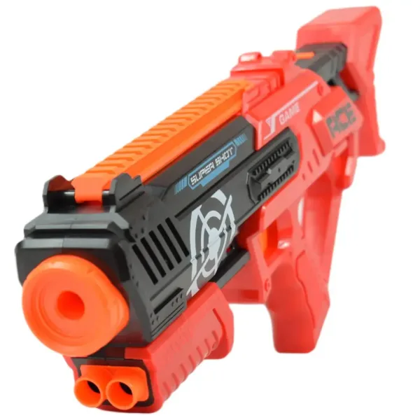 Super Shoot: Manuální pěnová střelná zbraň s náboji 47cm obrázek 2