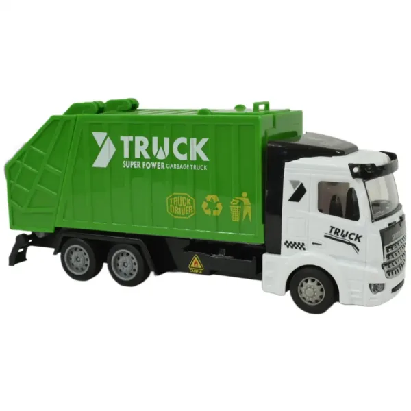 Super Truck: Kontejnerový nákladní automobil na kolečkách pro přepravu odpadu 20cm obrázek 3