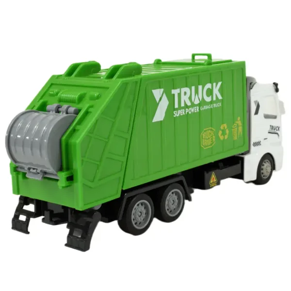 Super Truck: Kontejnerový nákladní automobil na kolečkách pro přepravu odpadu 20cm obrázek 4