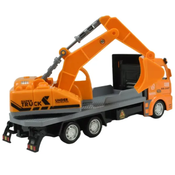Super Truck: Nakladač s koly na nákladní auto 19cm obrázek 3