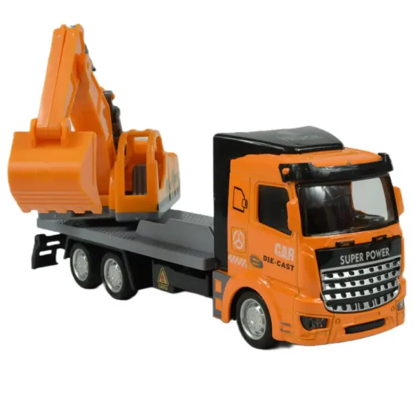 Super Truck: Nakladač s koly na nákladní auto 19cm obrázek 4
