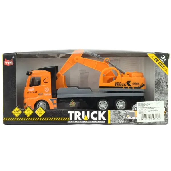 Super Truck: Nakladač s koly na nákladní auto 19cm obrázek 6