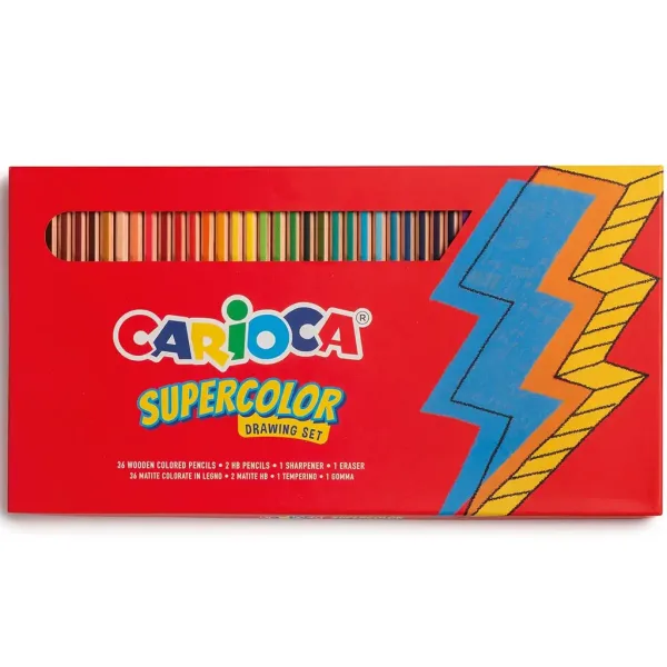 Supercolor 40ks kreslící sada - Carioca obrázek 1