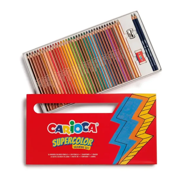 Supercolor 40ks kreslící sada - Carioca obrázek 2