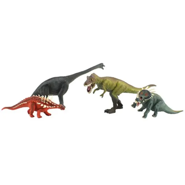 Svět zvířat: Dinosauři - sada 4 kusů hraček obrázek 2