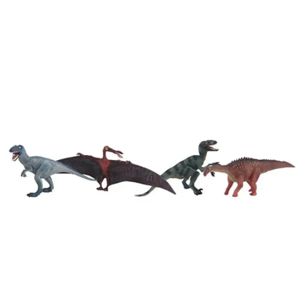 Svět zvířat: Sada hraček dinosaurů, 4 kusy obrázek 2