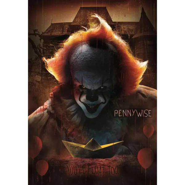 TO – Pennywise 1000dílné puzzle – Clementoni obrázek 2