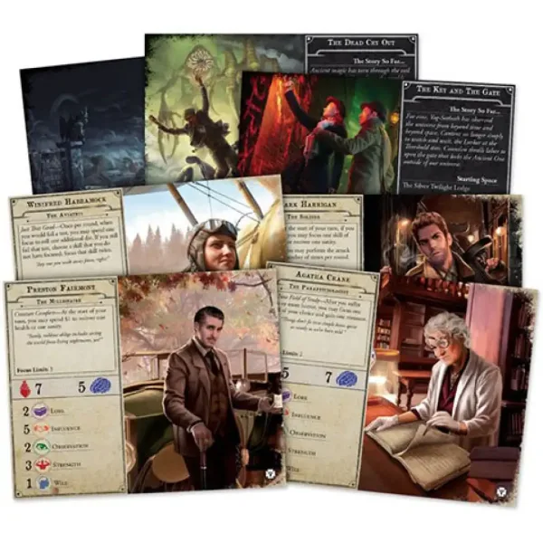 Tajemství Řádu - rozšíření deskové hry Arkham Horror 3. edice obrázek 3