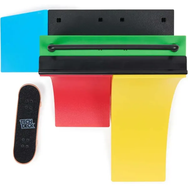 Tech Deck: Soutěžní stěna 2.0 sada s exkluzivním prstovým skateboardem - Spin Master obrázek 4