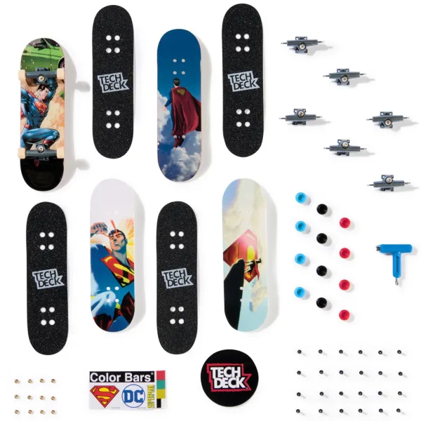 Tech Deck: Superman fingerboard 4dílná sada - Spin Master obrázek 2