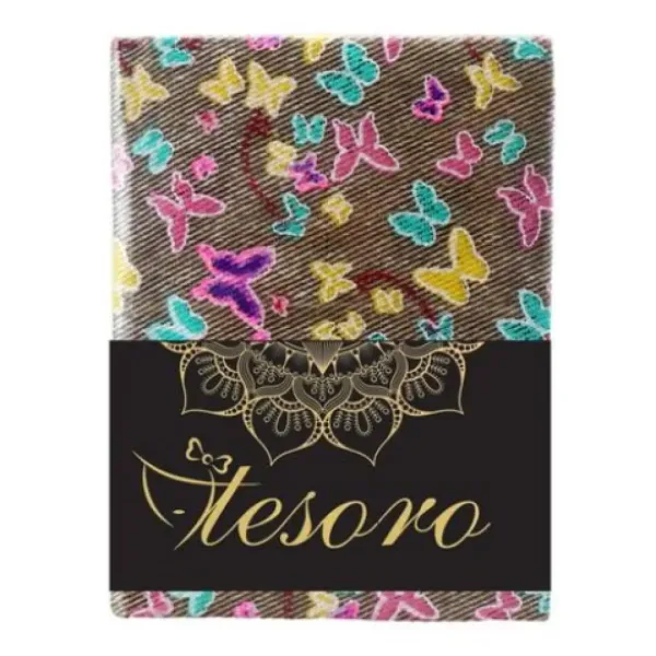 Tesoro Fabric deník je dostupný v několika variantách o velikosti 20x14 cm. obrázek 3