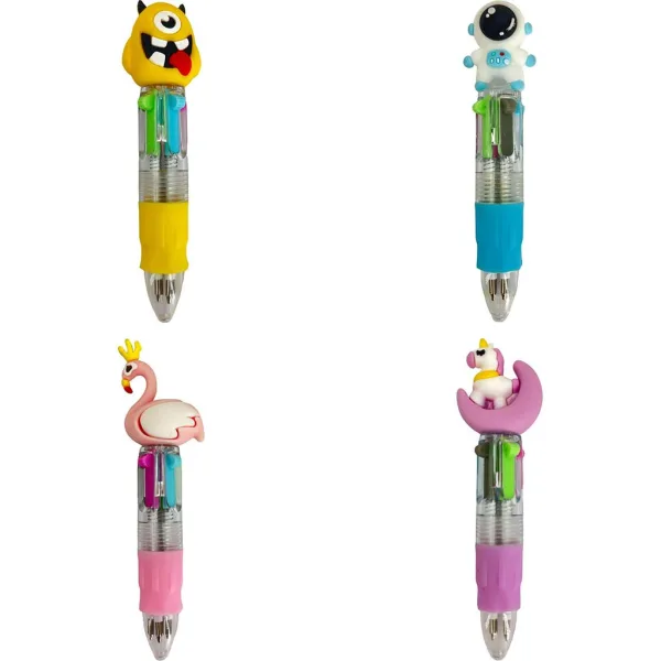 The Littlies: 4barevné mini kuličkové pero různé druhy 1ks obrázek 2