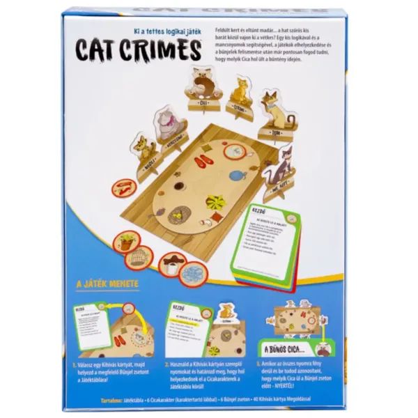 ThinkFun Cat Crimes: Zákeřné kočky společenská hra obrázek 3