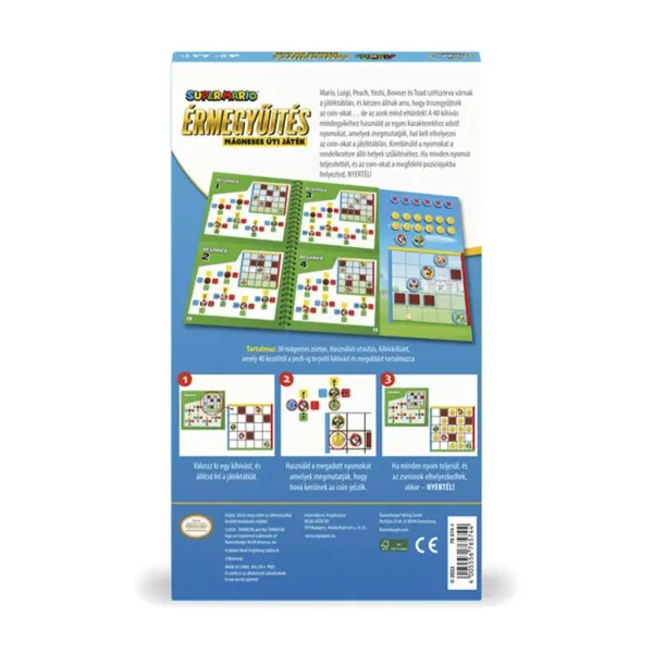 Thinkfun: Super Mario - Sbírání mincí, magnetická cestovní hra obrázek 2