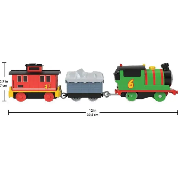 Thomas a jeho přátelé: Motorizovaná hračka Percy - Mattel obrázek 3