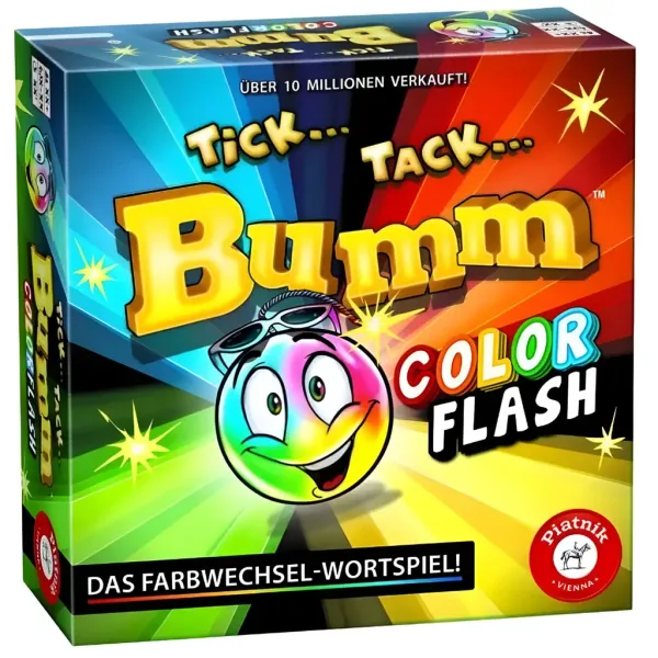 Tick Tack Bum Color Flash společenská hra - Piatnik obrázek 1