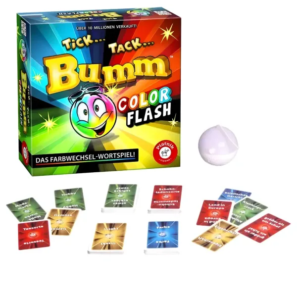 Tick Tack Bum Color Flash společenská hra - Piatnik obrázek 3