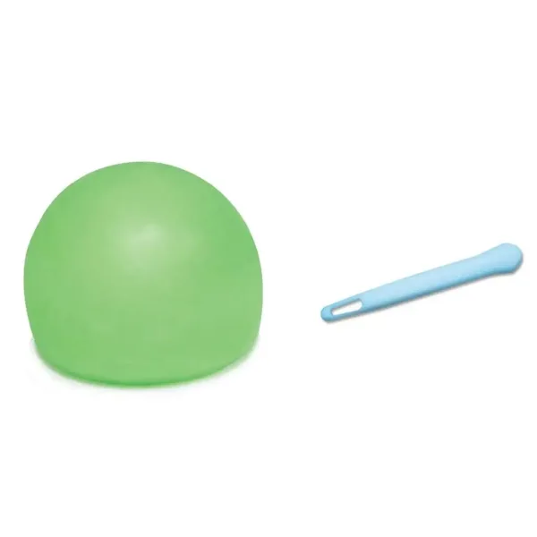 Tiny Glowzilla Wubble svítící neonový bublinový míč zelené barvy 30 cm obrázek 3