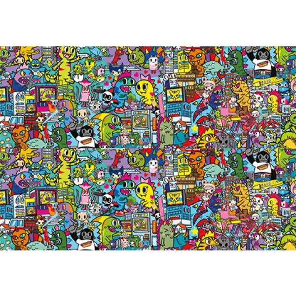 Tokidoki 1000ks panoramatická puzzle - Clementoni obrázek 2