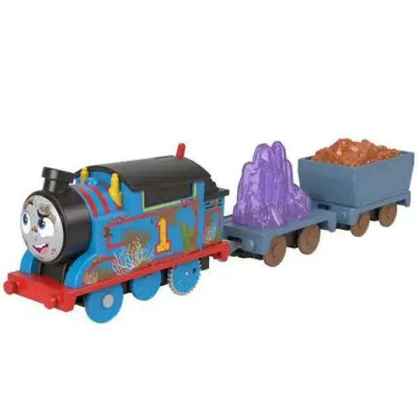 Tomáš a jeho přátelé: Motorizovaná sada s jeskyní z krystalů – Mattel obrázek 2