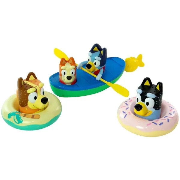 Tomy Toomies: Bluey rodinná projížďka na člunu – hračka do koupele obrázek 2