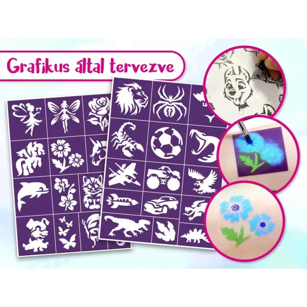 Tytoo: Starter Kit plus sada na malování obličeje obrázek 3